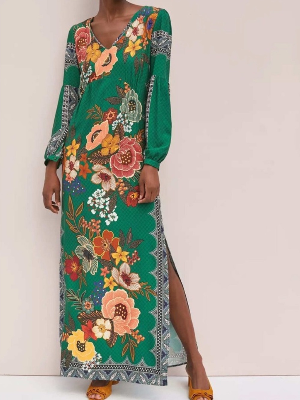 Anthropologie x Farm Rio - Verdor Maxi Dress - XL - Picture 2 of 7